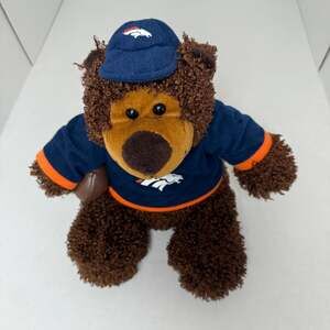 Broncos Dave & Buster's #82 Football Jersey Teddy Bear Plush 12"